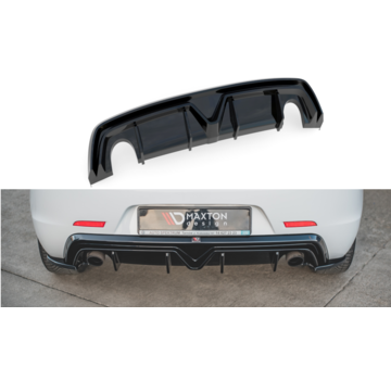 Maxton Design Maxton Design Rear Valance Alfa Romeo Giulietta Facelift (Exhaust On Both Sides Version)