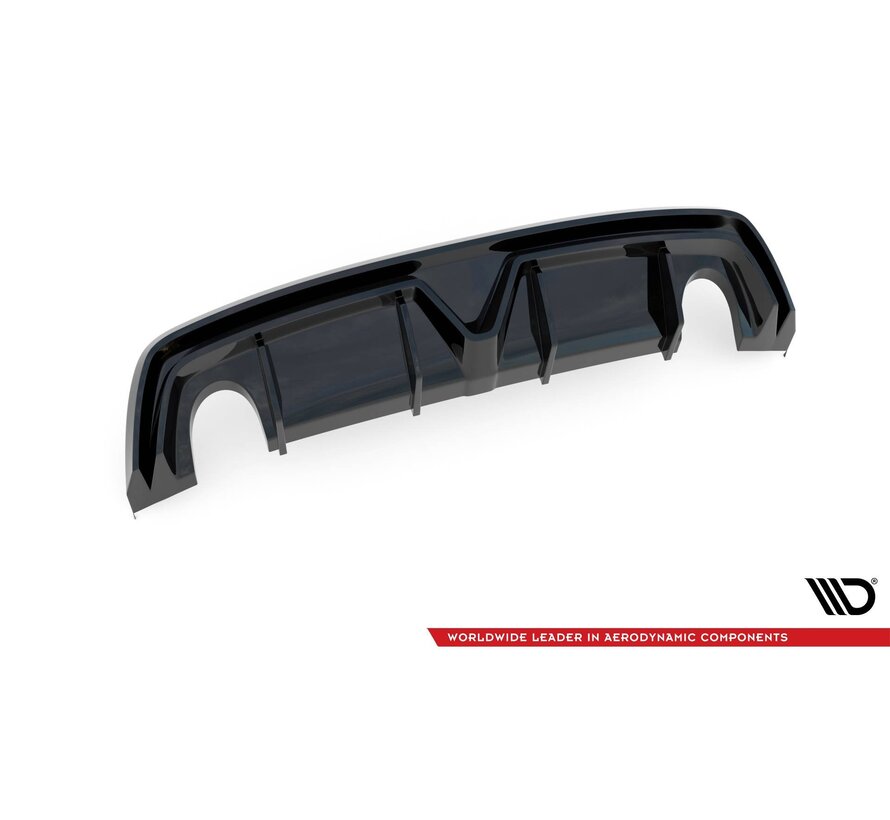 Maxton Design Rear Valance Alfa Romeo Giulietta Facelift (Exhaust On Both Sides Version)
