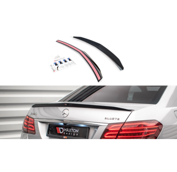 Maxton Design Maxton Design Spoiler Cap Mercedes-Benz E63 AMG / AMG-Line Sedan W212 Facelift