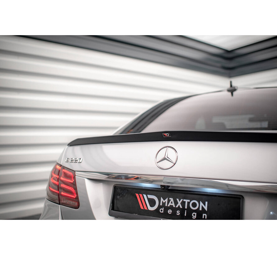 Maxton Design Spoiler Cap Mercedes-Benz E63 AMG / AMG-Line Sedan W212 Facelift