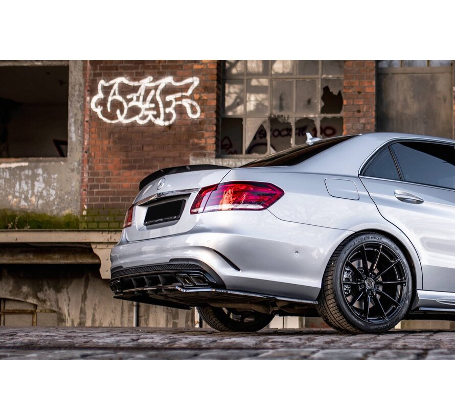 Maxton Design Spoiler Cap Mercedes-Benz E63 AMG / AMG-Line Sedan W212 Facelift