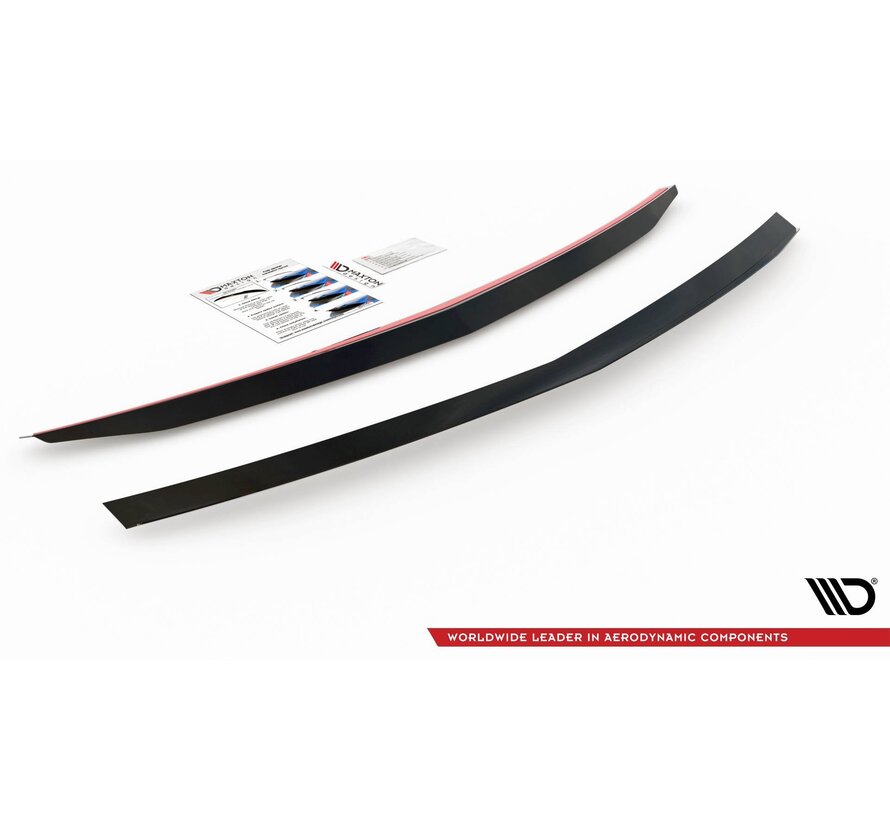 Maxton Design Spoiler Cap Mercedes-Benz E63 AMG / AMG-Line Sedan W212 Facelift