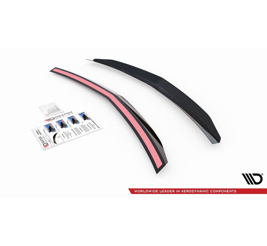 Maxton Design Spoiler Cap Mercedes-Benz E63 AMG / AMG-Line Sedan W212 Facelift