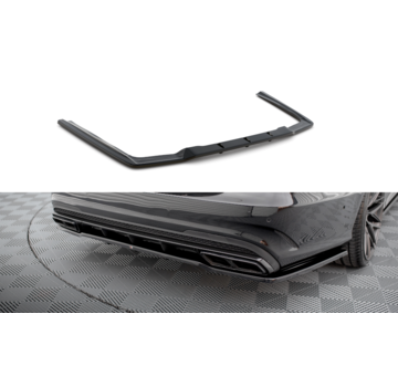 Maxton Design Maxton Design Central Rear Splitter (with vertical bars) Mercedes-Benz E63 AMG Sedan W212 Facelift