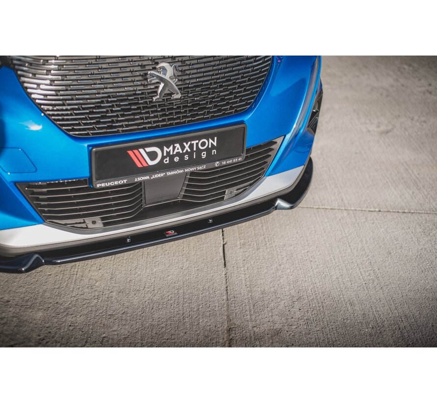 Maxton Design Front Splitter V.1 Peugeot 2008 Mk2