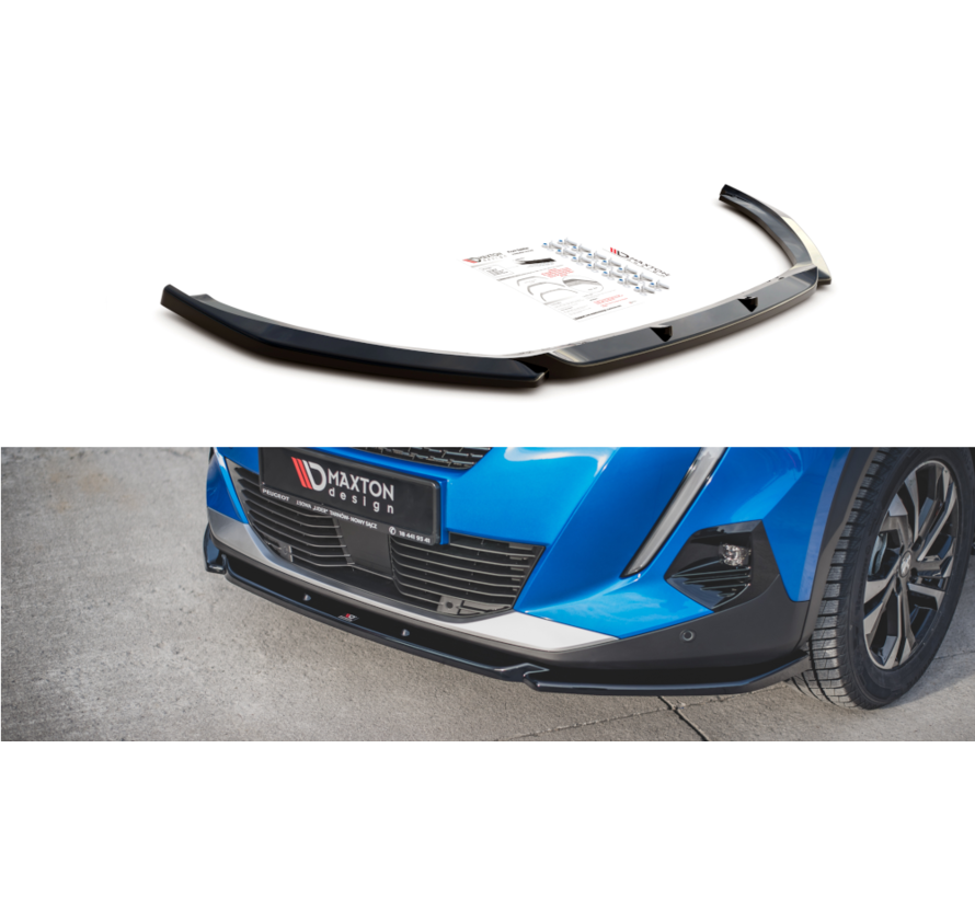 Maxton Design Front Splitter V.2 Peugeot 2008 Mk2