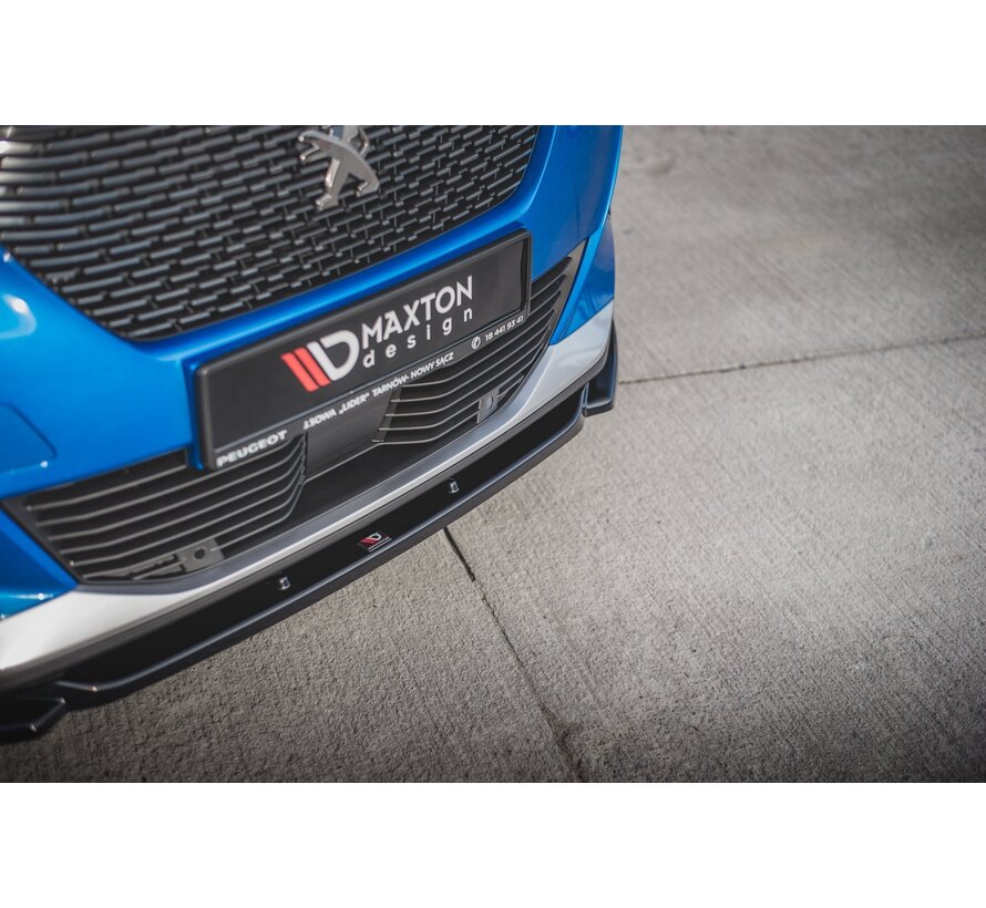 Maxton Design Front Splitter V.2 Peugeot 2008 Mk2