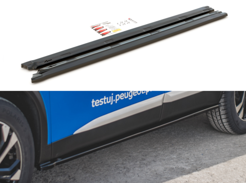 Maxton Design Maxton Design Side Skirts Diffusers Peugeot 2008 Mk2