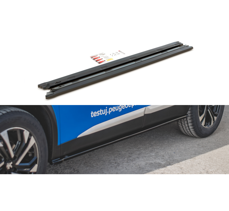 Maxton Design Side Skirts Diffusers Peugeot 2008 Mk2