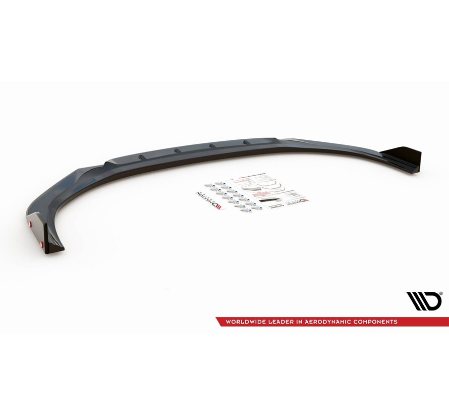 Maxton Design Front Splitter V.6 + Flaps Hyundai I30 N Mk3 Hatchback/Fastback