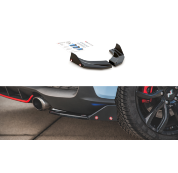 Maxton Design Maxton Design Rear Side Splitters V.6 + Flaps Hyundai I30 N Mk3 Hatchback