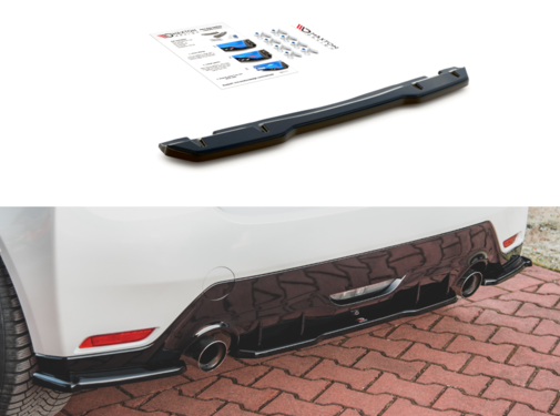 Maxton Design Maxton Design Central Rear Splitter Toyota GR Yaris Mk4