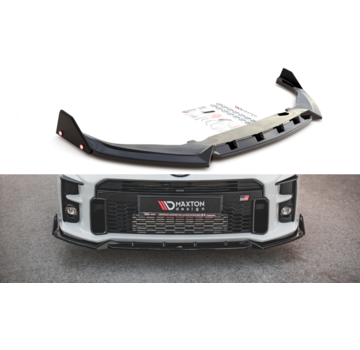 Maxton Design Maxton Design Front Splitter V.2 + Flaps Toyota GR Yaris Mk4