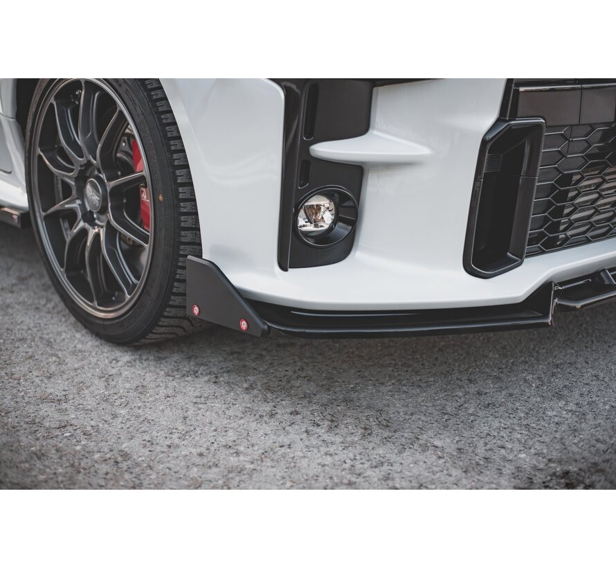 Maxton Design Front Splitter V.2 + Flaps Toyota GR Yaris Mk4