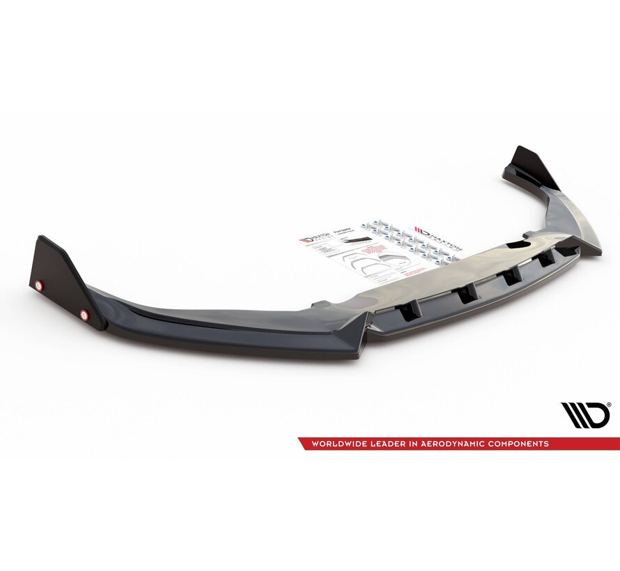 Maxton Design Front Splitter V.2 + Flaps Toyota GR Yaris Mk4