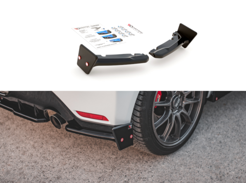 Maxton Design Maxton Design Rear Side Splitters V.2 + Flaps Toyota GR Yaris Mk4