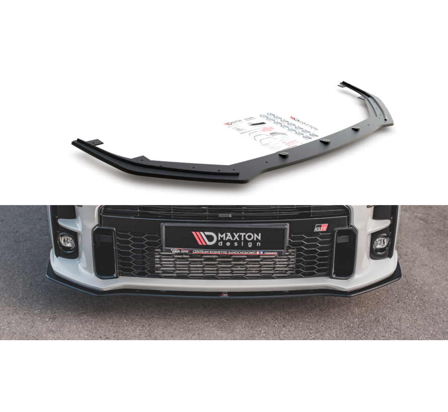 Maxton Design Racing Durability Front Splitter Toyota GR Yaris Mk4