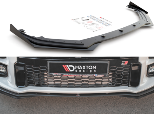 Maxton Design Maxton Design Racing Durability Front Splitter + Flaps Toyota GR Yaris Mk4