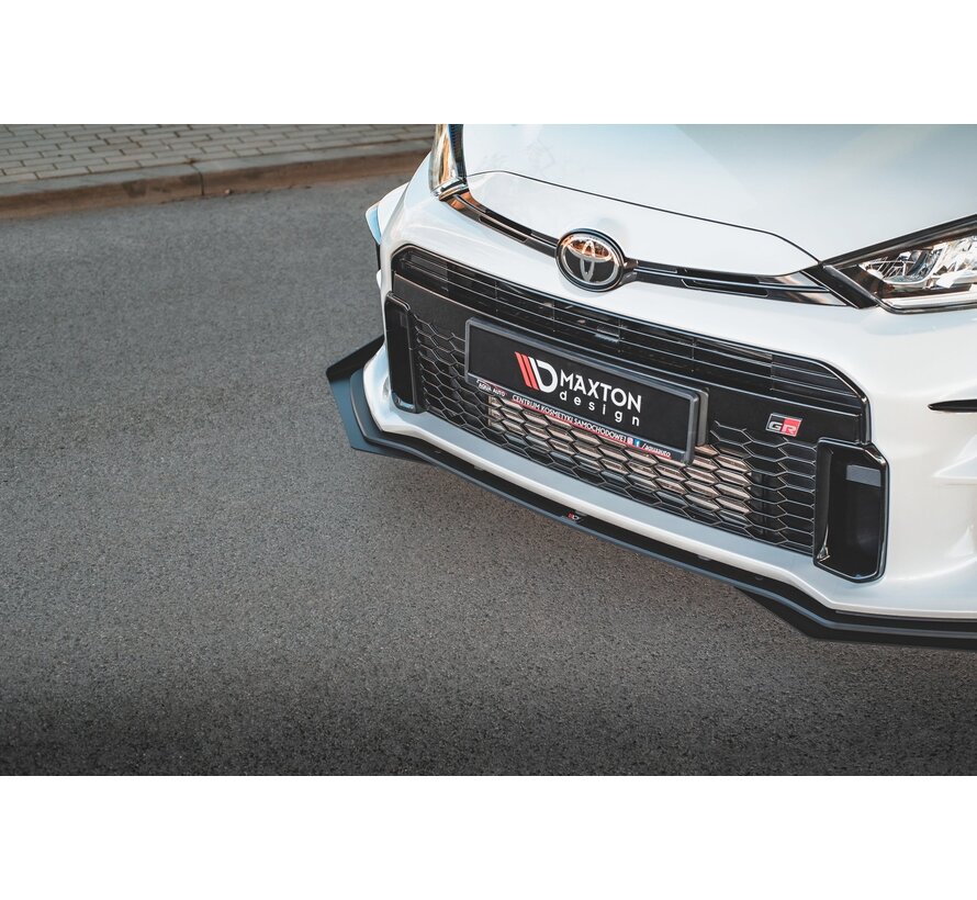 Maxton Design Racing Durability Front Splitter + Flaps Toyota GR Yaris Mk4