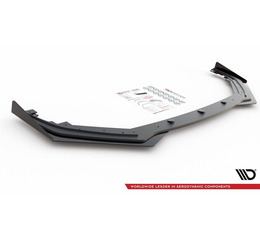 Maxton Design Racing Durability Front Splitter + Flaps Toyota GR Yaris Mk4