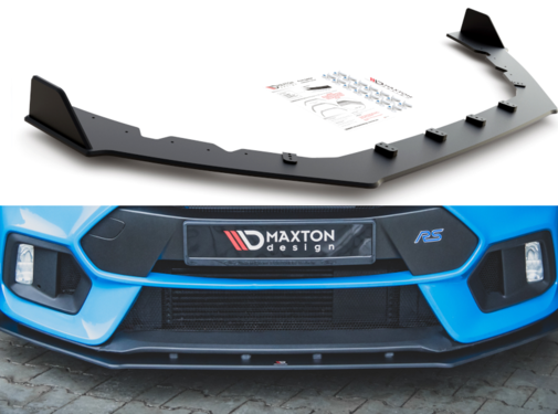 Maxton Design Maxton Design Racing Durability Front Splitter V.2 Ford Focus RS Mk3