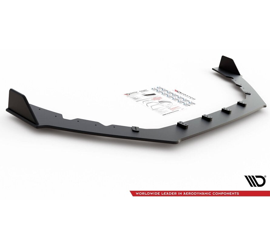 Maxton Design Racing Durability Front Splitter V.2 Ford Focus RS Mk3