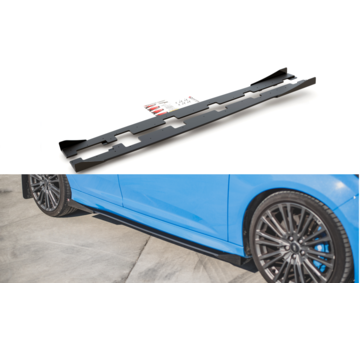 Maxton Design Maxton Design Racing Durability Side Skirts Diffusers + Flaps Ford Focus RS Mk3