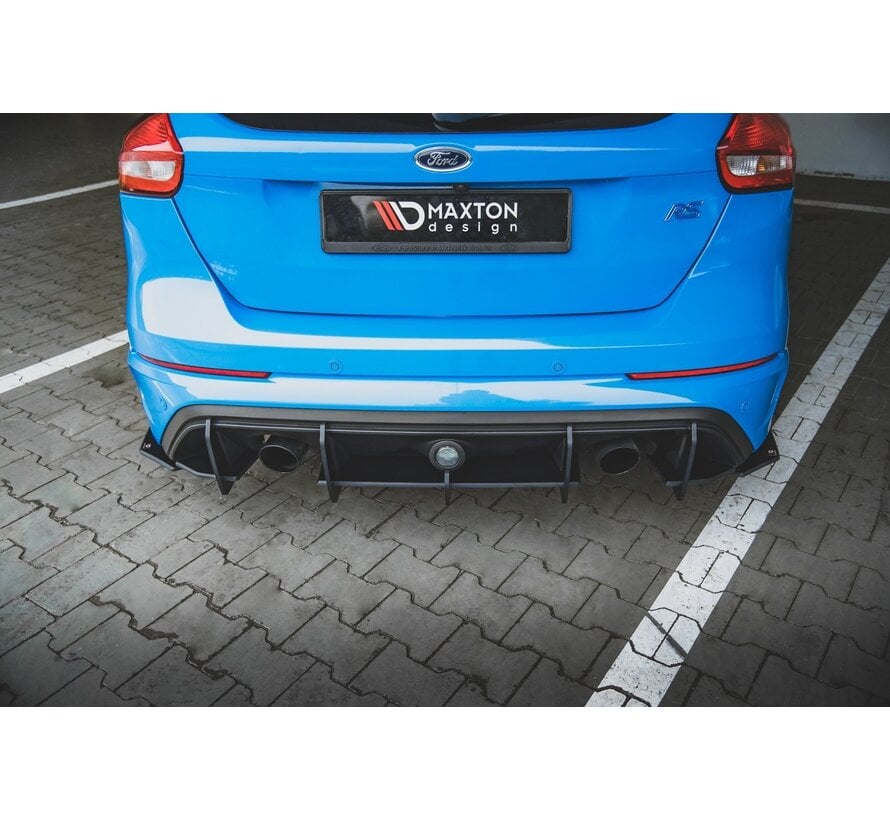 Maxton Design Racing Durability Rear Diffuser Ford Focus RS Mk3