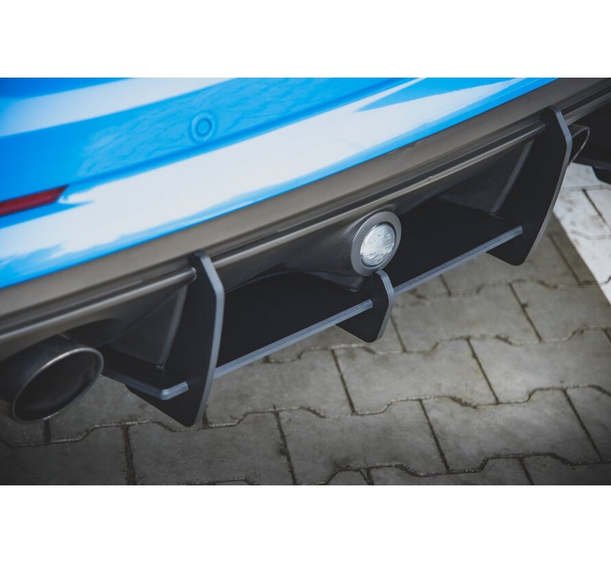 Maxton Design Racing Durability Rear Diffuser Ford Focus RS Mk3