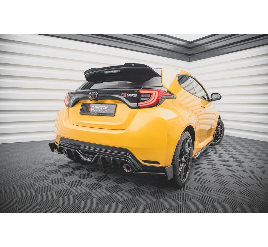 Maxton Design Rear Side Splitters + Flaps V.4 Toyota GR Yaris Mk4