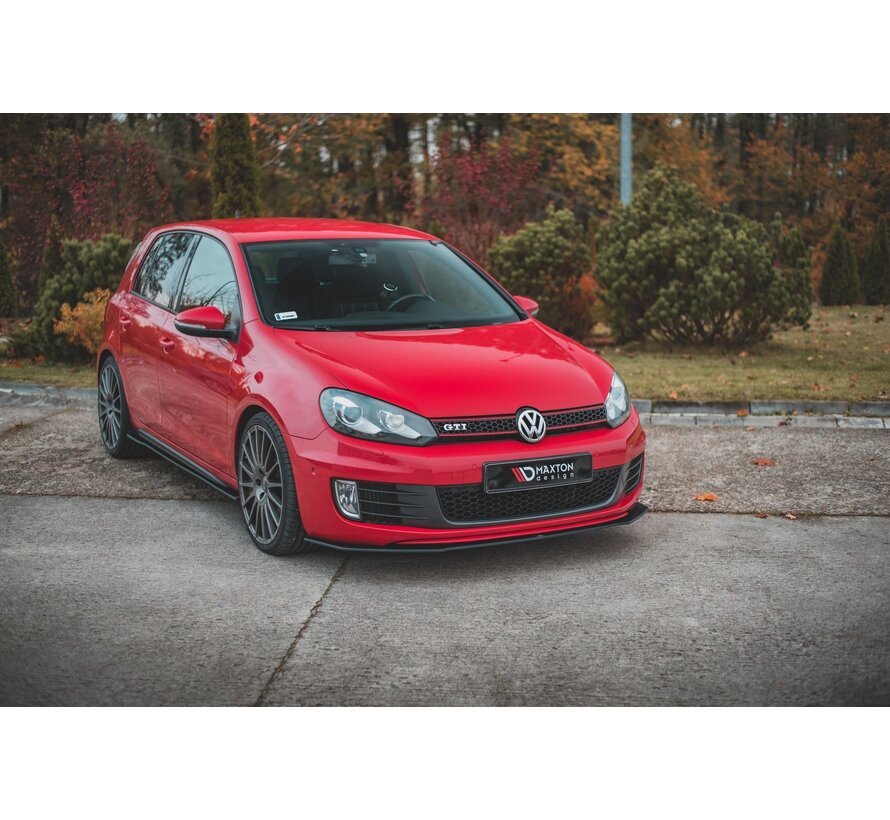 Maxton Design Racing Durability Front Splitter V.3 Volkswagen Golf GTI Mk6