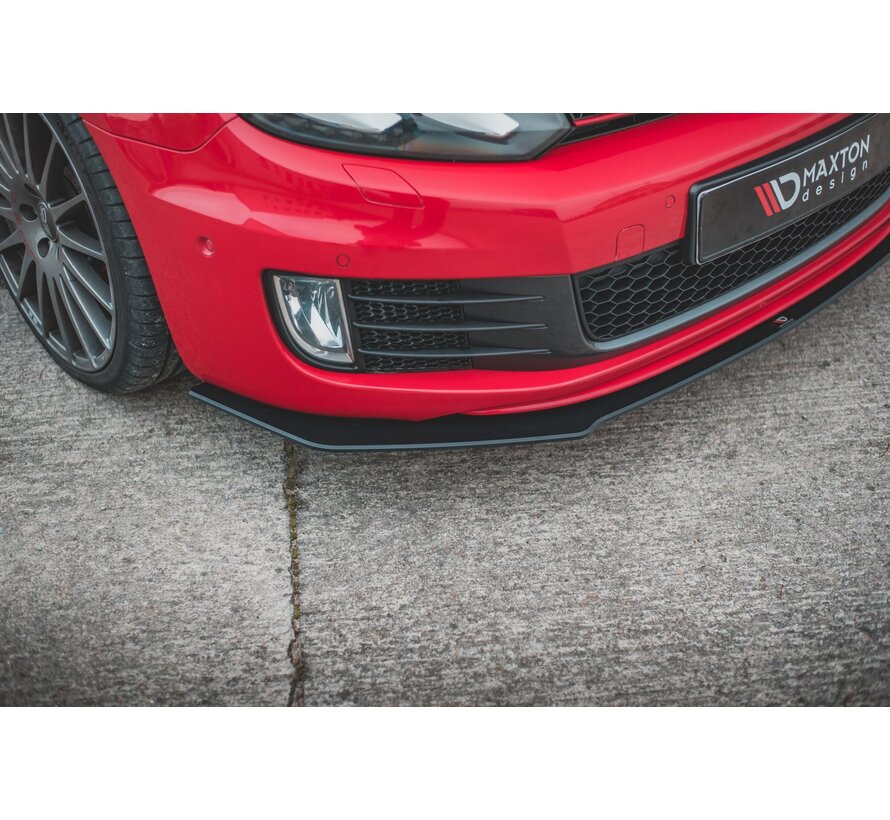 Maxton Design Racing Durability Front Splitter V.3 Volkswagen Golf GTI Mk6