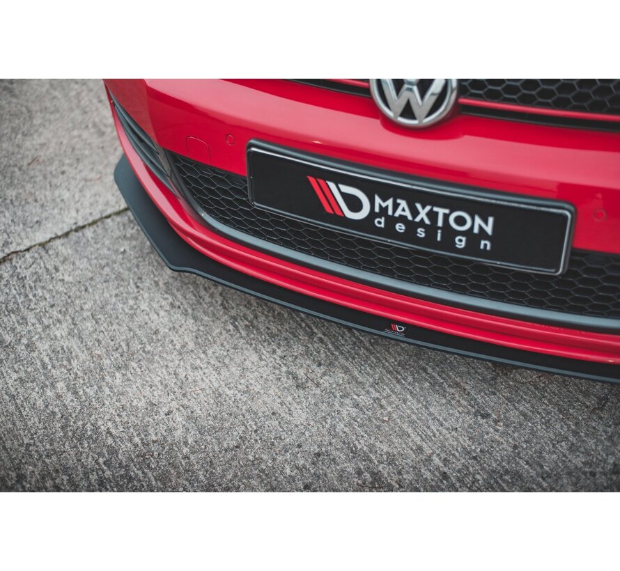Maxton Design Racing Durability Front Splitter V.3 Volkswagen Golf GTI Mk6