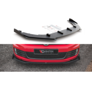 Maxton Design Maxton Design Racing Durability Front Splitter V.3 + Flaps Volkswagen Golf GTI Mk6