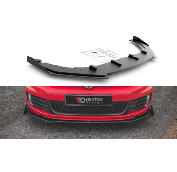 Maxton Design Maxton Design Racing Durability Front Splitter V.3 + Flaps Volkswagen Golf GTI Mk6