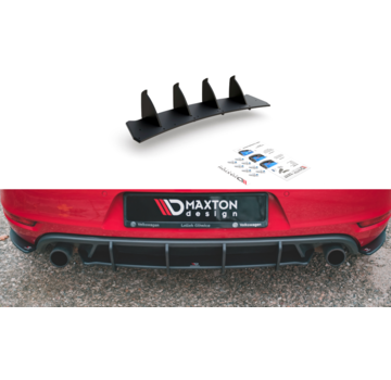 Maxton Design Maxton Design Racing Durability Rear Diffuser V.2 Volkswagen Golf GTI Mk6