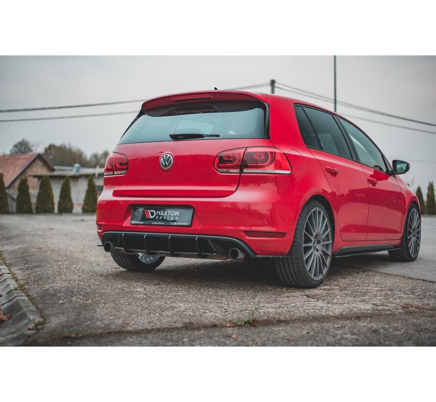 Maxton Design Racing Durability Rear Diffuser V.2 Volkswagen Golf GTI Mk6