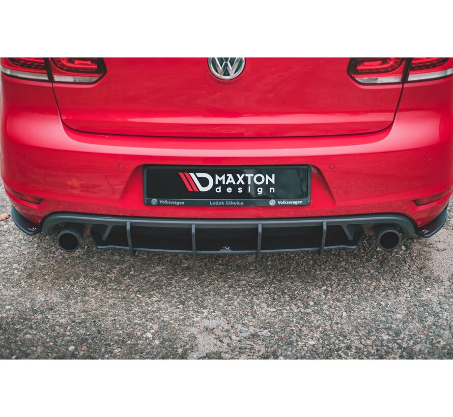 Maxton Design Racing Durability Rear Diffuser V.2 Volkswagen Golf GTI Mk6