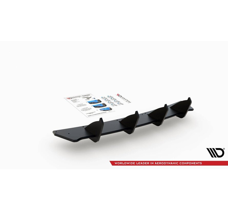 Maxton Design Racing Durability Rear Diffuser V.2 Volkswagen Golf GTI Mk6