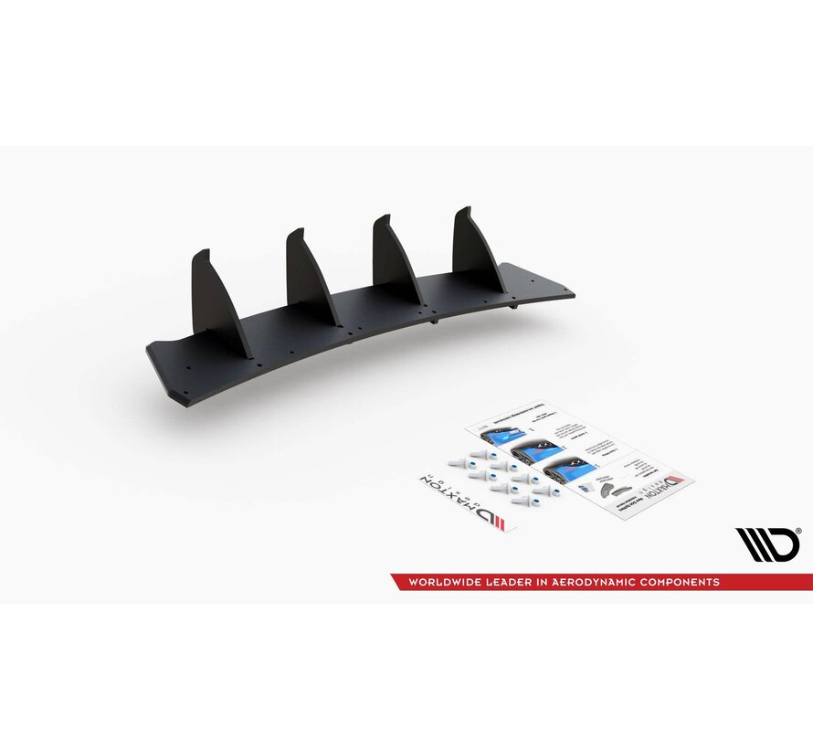 Maxton Design Racing Durability Rear Diffuser V.2 Volkswagen Golf GTI Mk6