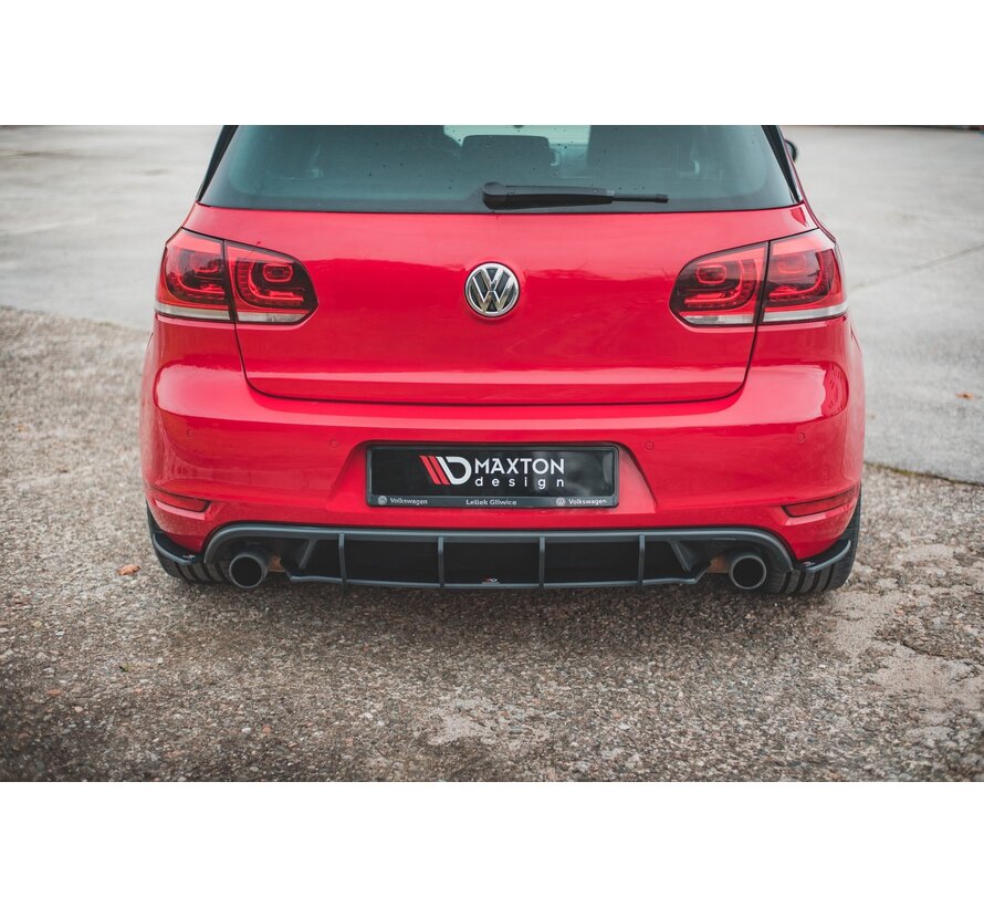 Maxton Design Racing Durability Rear Side Splitters Volkswagen Golf GTI Mk6