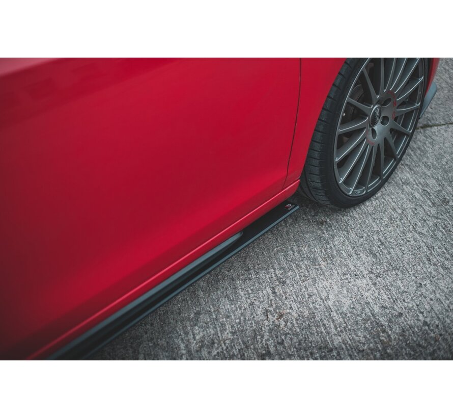 Maxton Design Racing Durability Side Skirts Diffusers Volkswagen Golf GTI Mk6