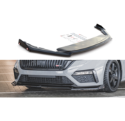 Maxton Design Maxton Design Front Splitter V.2 + Flaps Skoda Octavia RS Mk4