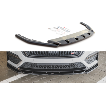 Maxton Design Maxton Design Front Splitter V.3 Skoda Octavia RS Mk4