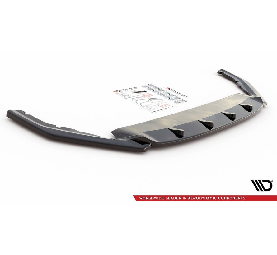 Maxton Design Front Splitter V.3 Skoda Octavia RS Mk4