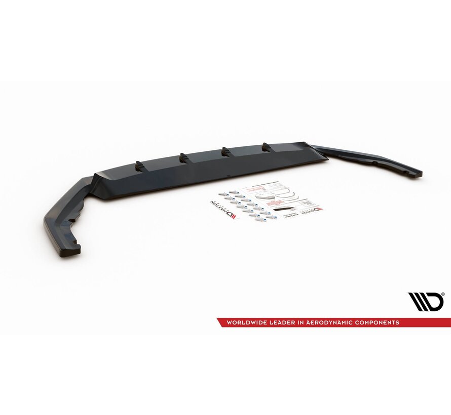 Maxton Design Front Splitter V.3 Skoda Octavia RS Mk4