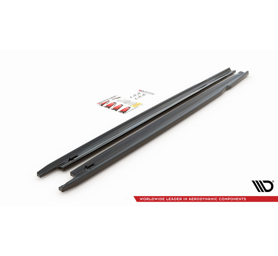 Maxton Design Side Skirts Diffusers V.1 Skoda Octavia RS Mk4