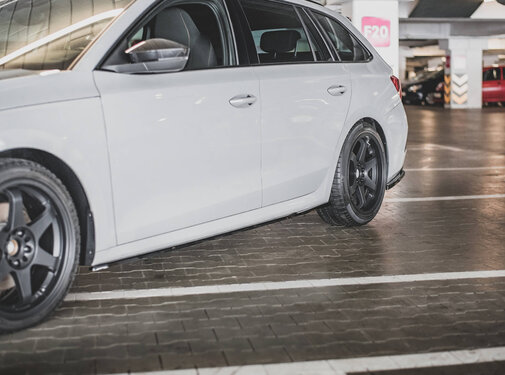 Maxton Design Maxton Design Side Skirts Diffusers V.1 Skoda Octavia RS Mk4