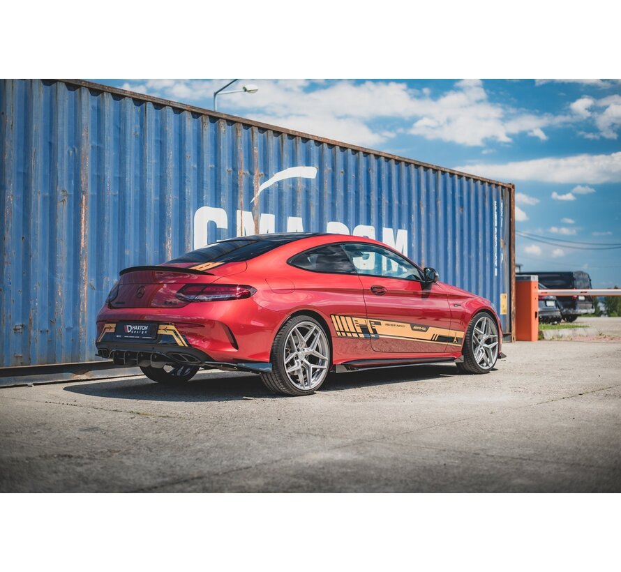 Maxton Design Racing Durability Rear Diffuser Mercedes-AMG C43 Coupe C205