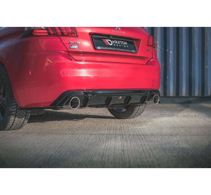 Maxton Design Rear Side Splitters Peugeot 308 GT Mk2 Facelift